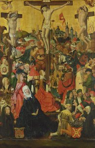 La crocifissione, c.1500 da Hamburg Master